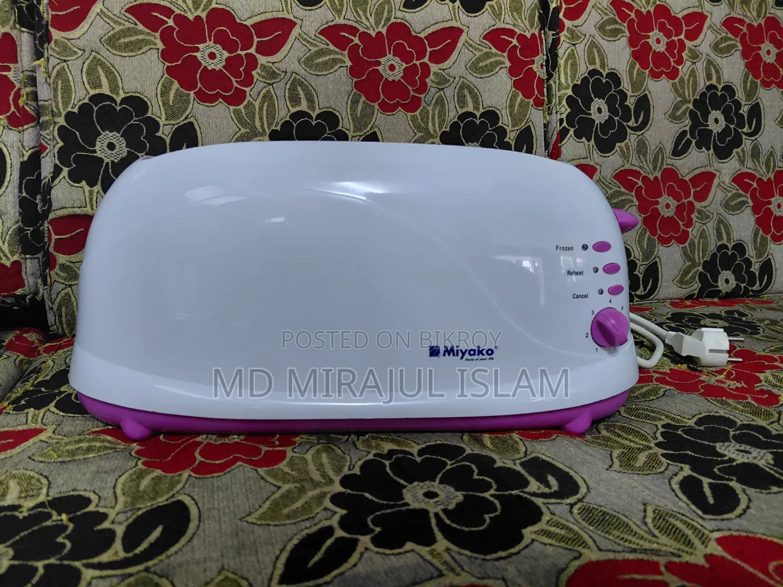 মিয়াকো ব্রেড টোস্টার কেটি-৬০০১