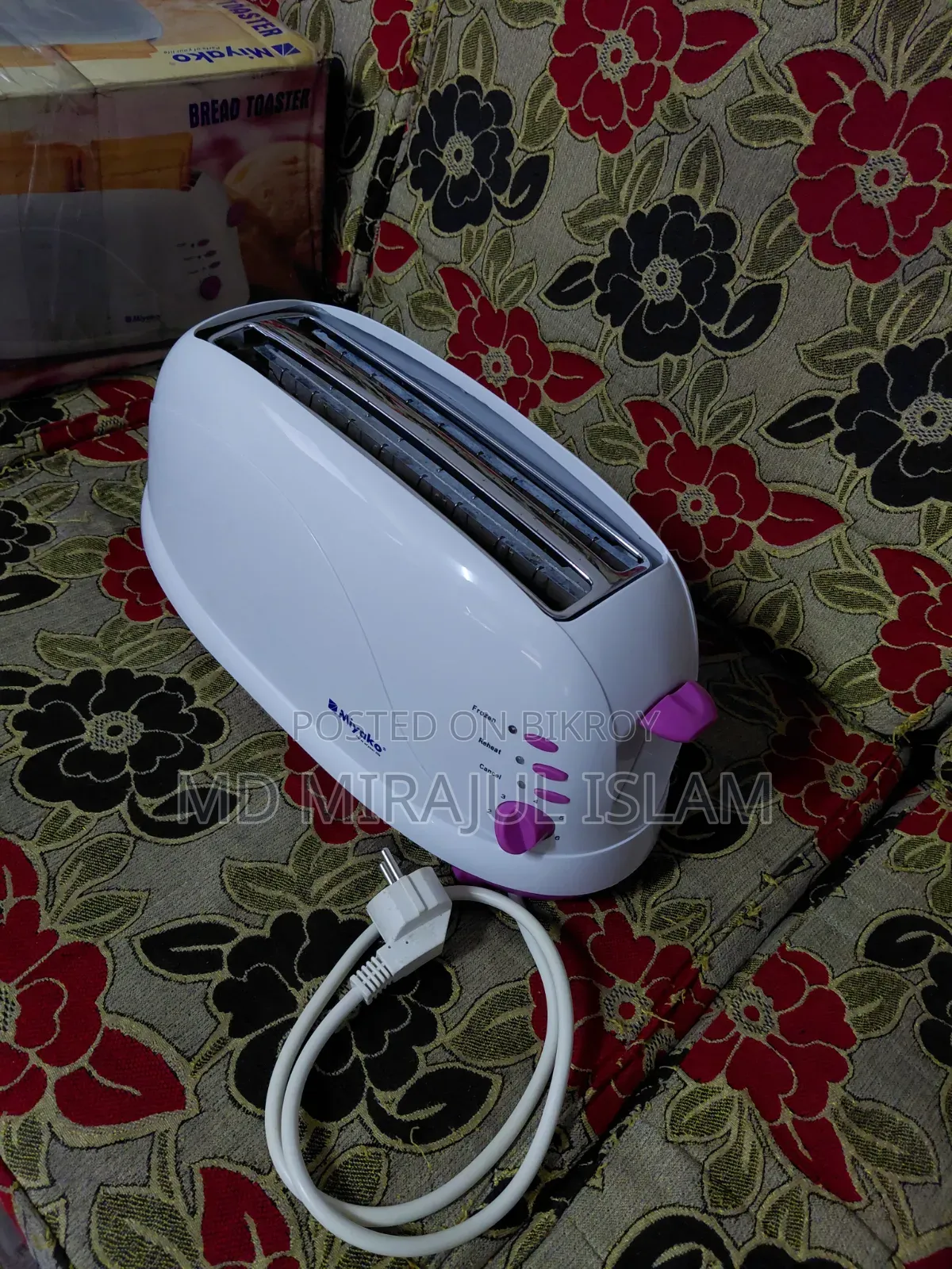 মিয়াকো ব্রেড টোস্টার কেটি-৬০০১