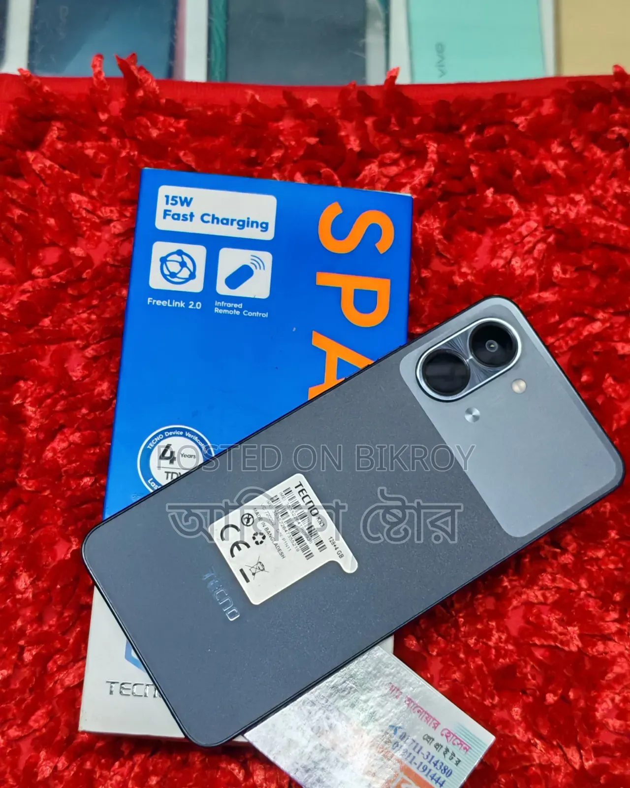Tecno Spark Go 3 128 GB Black