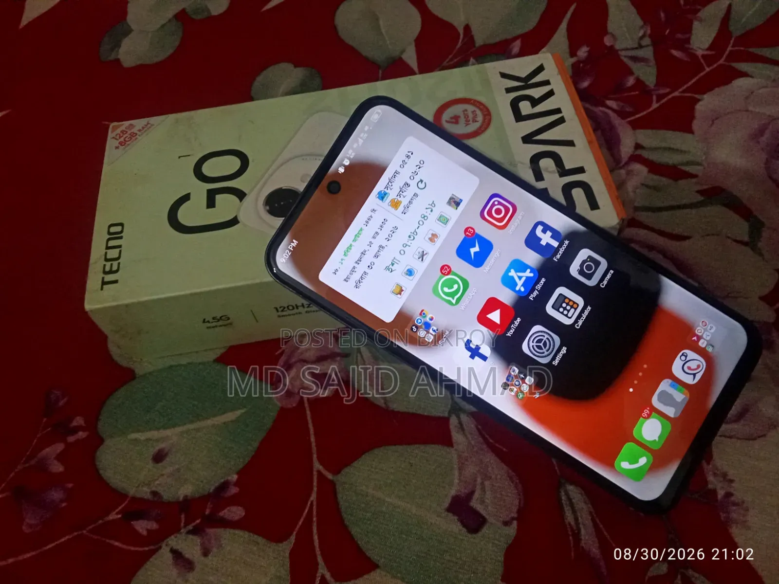 Tecno Spark Go 128 GB Black