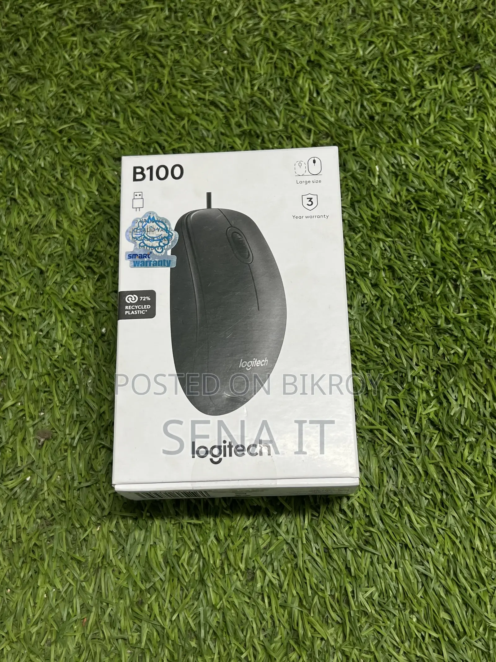 Logitech B100 USB Optical Mouse