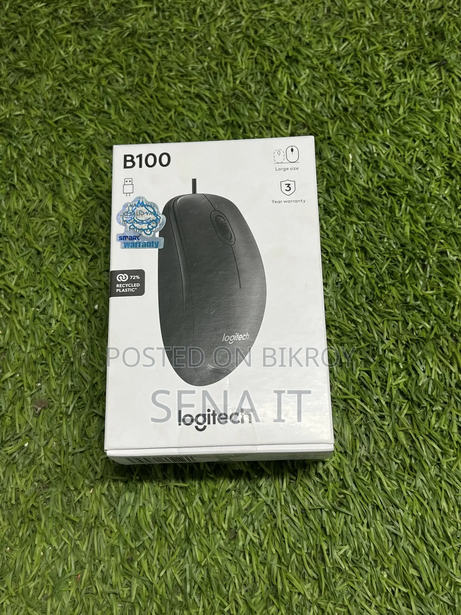 Logitech B100 USB Optical Mouse