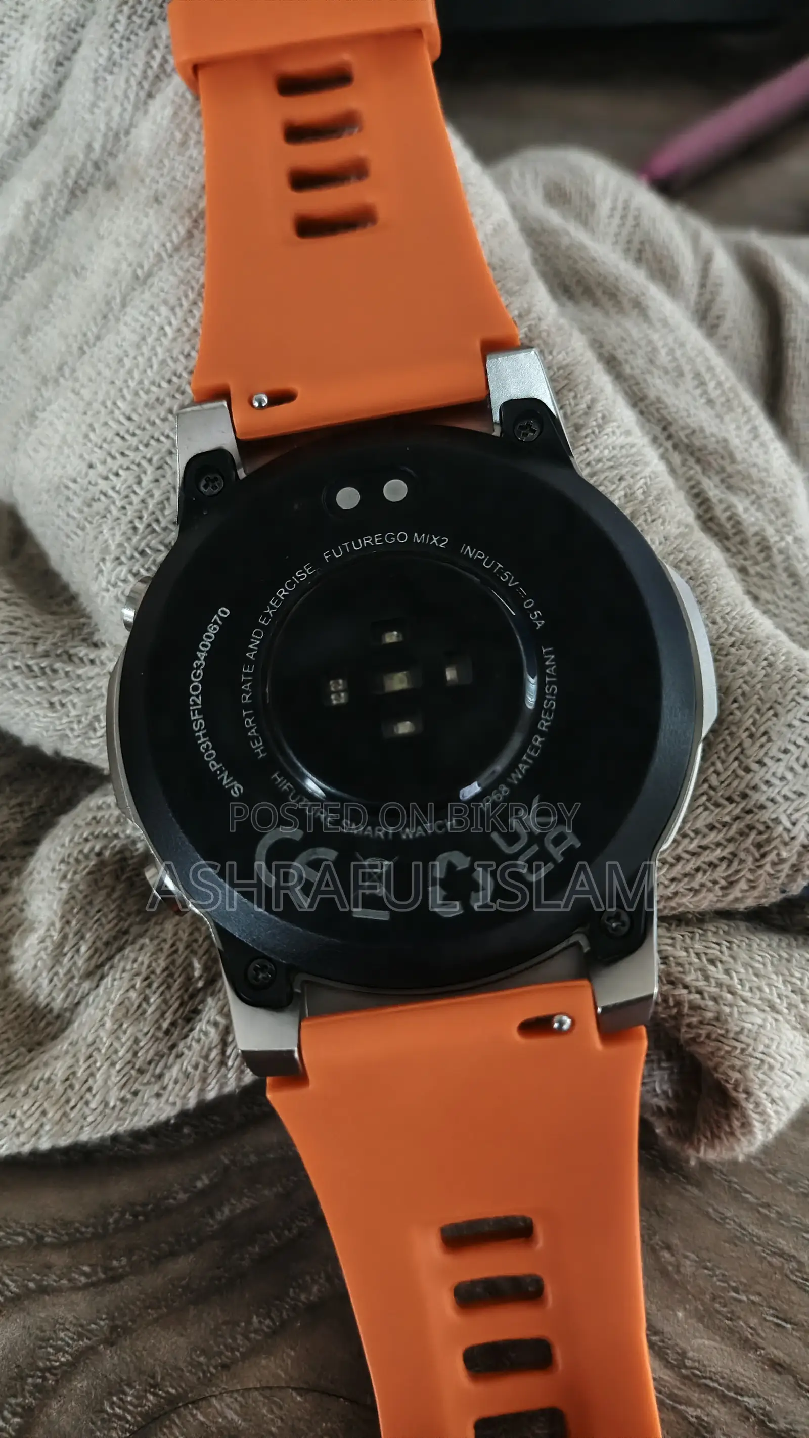 The HiFuture FutureGo Mix2 Watch With a Vibt 1.43-Inch AMOLED Display.