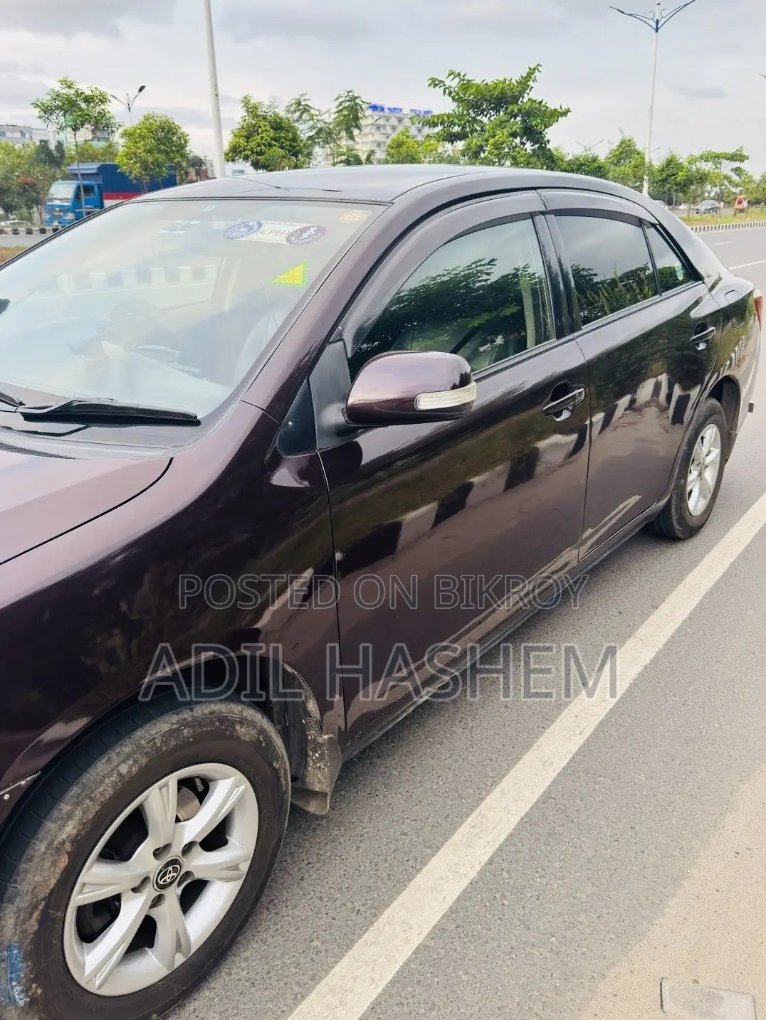 Toyota Allion 2011 Burgundy
