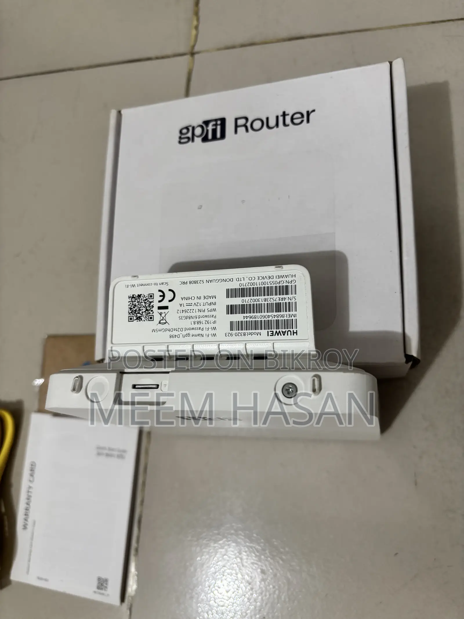 GPfi Router