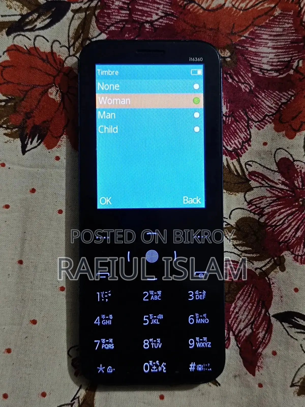 Itel it6360 Blue