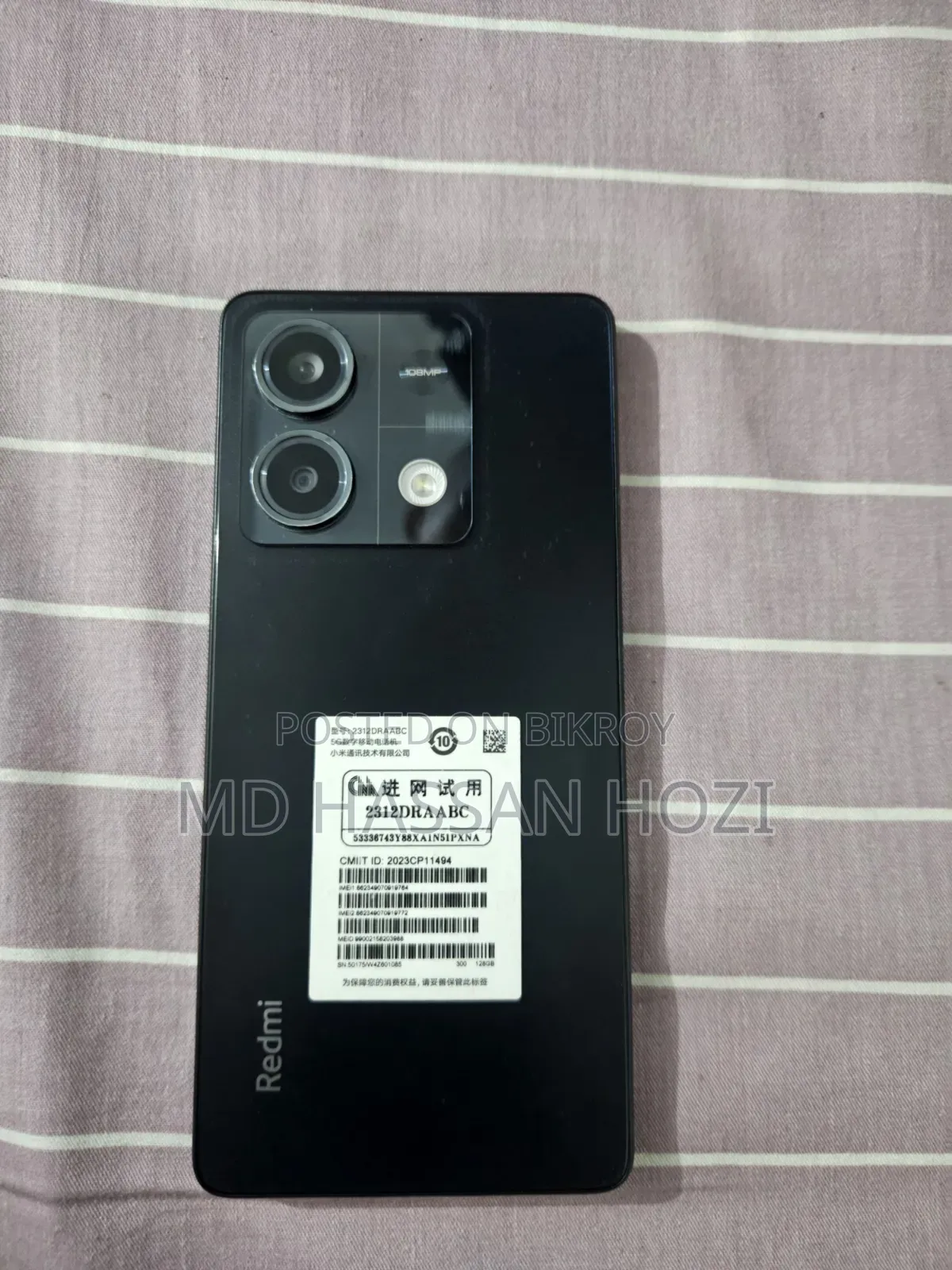 Xiaomi Redmi Note 13 128 GB Black