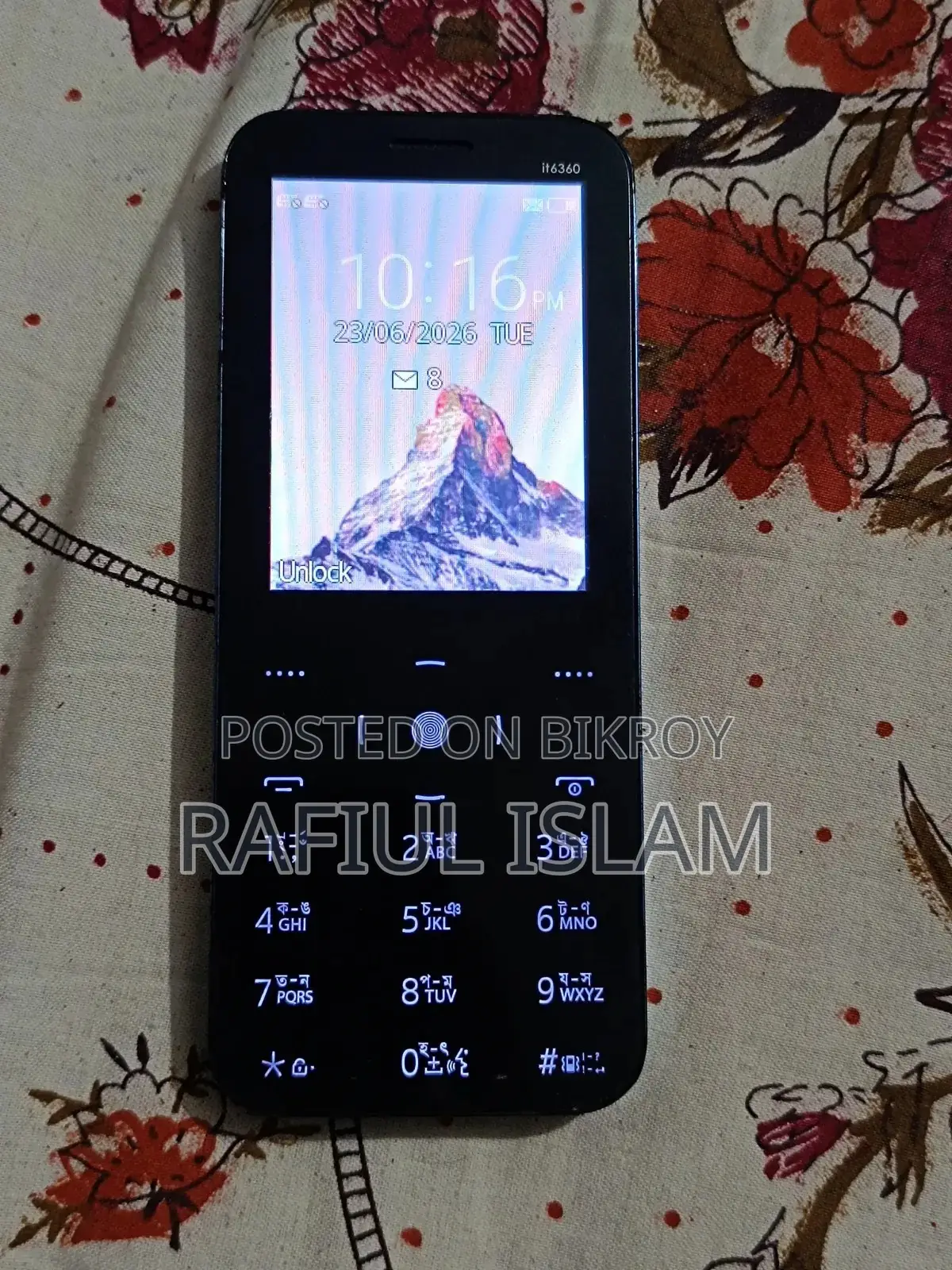 Itel it6360 Blue