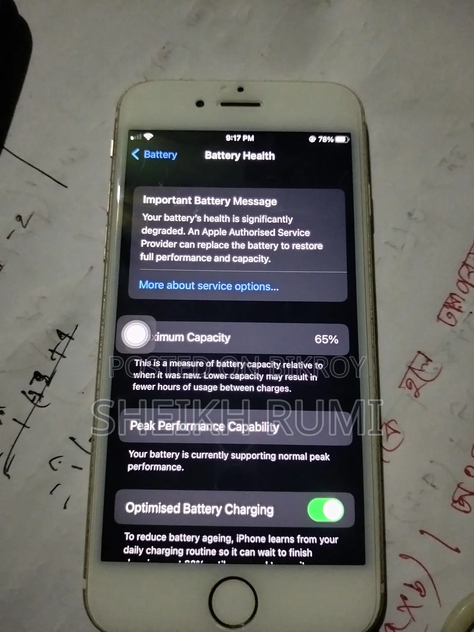 Apple iPhone 6s 16 GB Gold