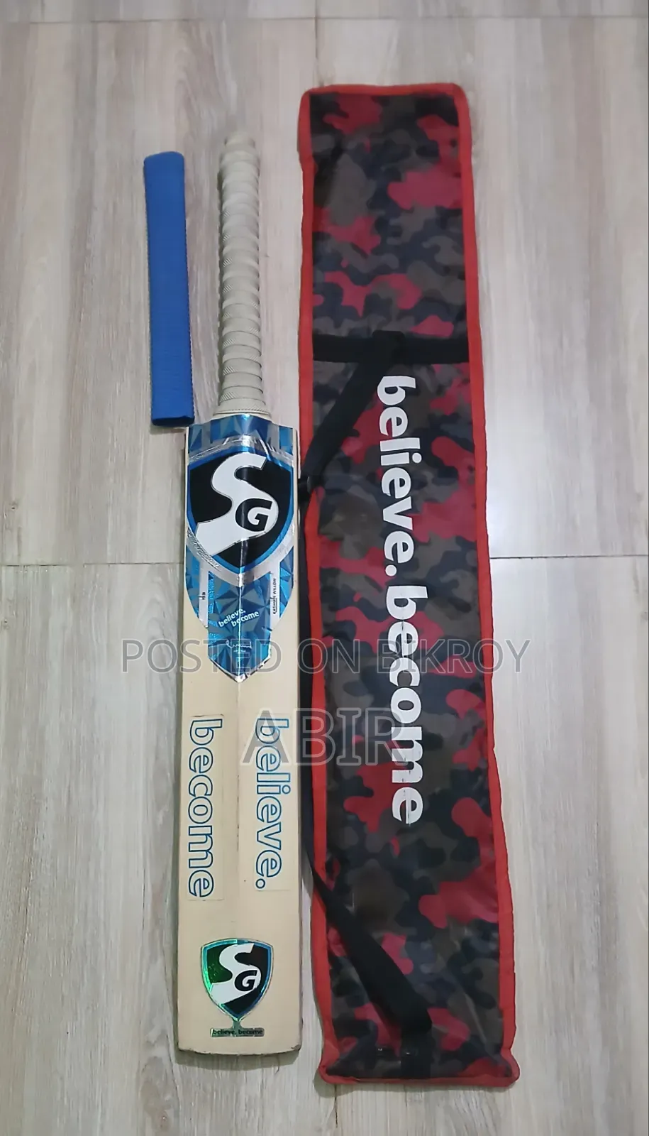 Sg Kashmir Willow Cricket Bat for Sale + 1 Extra Greep Free!!!