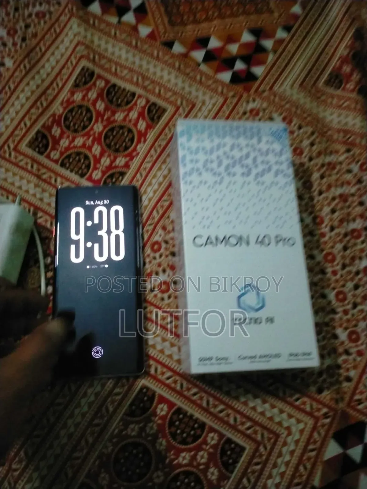 Tecno Camon 40 Pro 4G 256 GB Blue