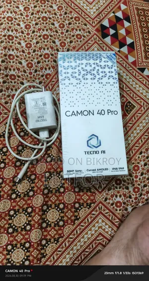 Tecno Camon 40 Pro 4G 256 GB Blue