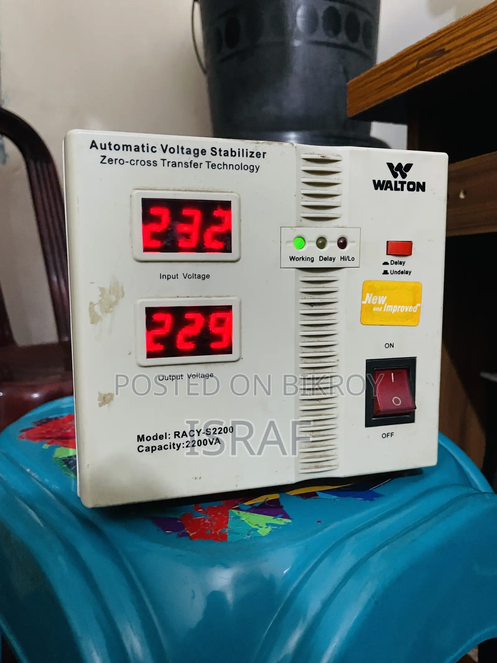 Walton Automatic Voltage Stabilizer (2200VA)