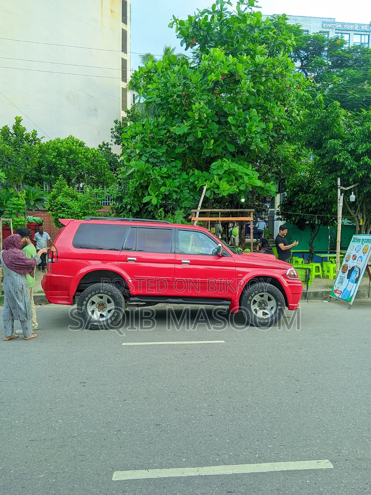 Mitsubishi Nativa 2003 Red