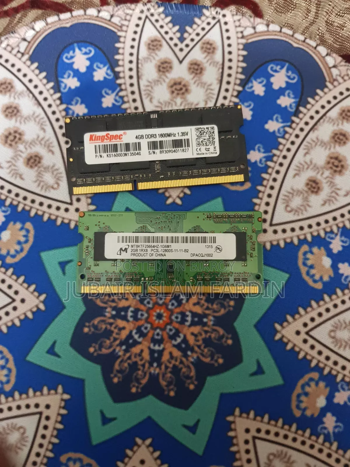 Laptop Ram DDR 3