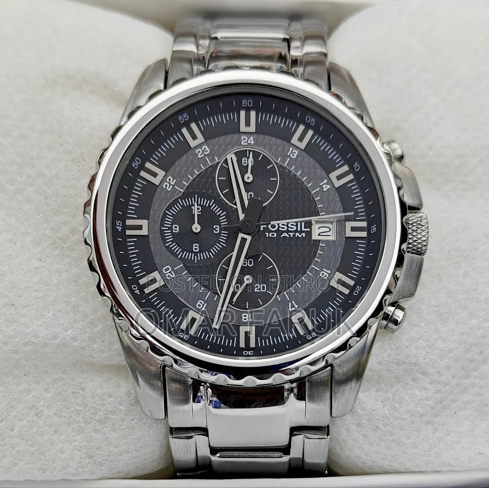 Fossil Chronograph Men's Steel Watch (CH-2446) - Fresh Condition