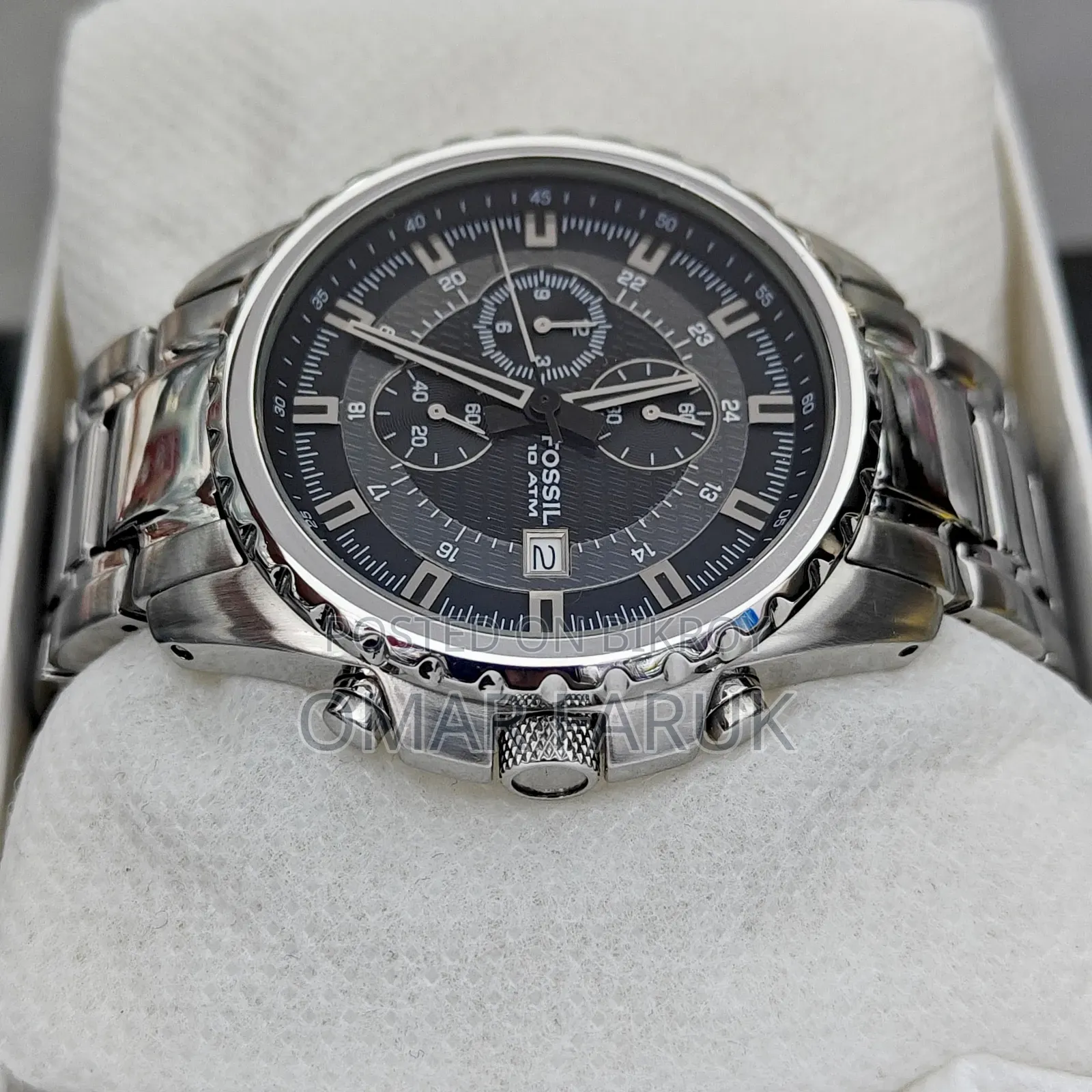 Fossil Chronograph Men's Steel Watch (CH-2446) - Fresh Condition