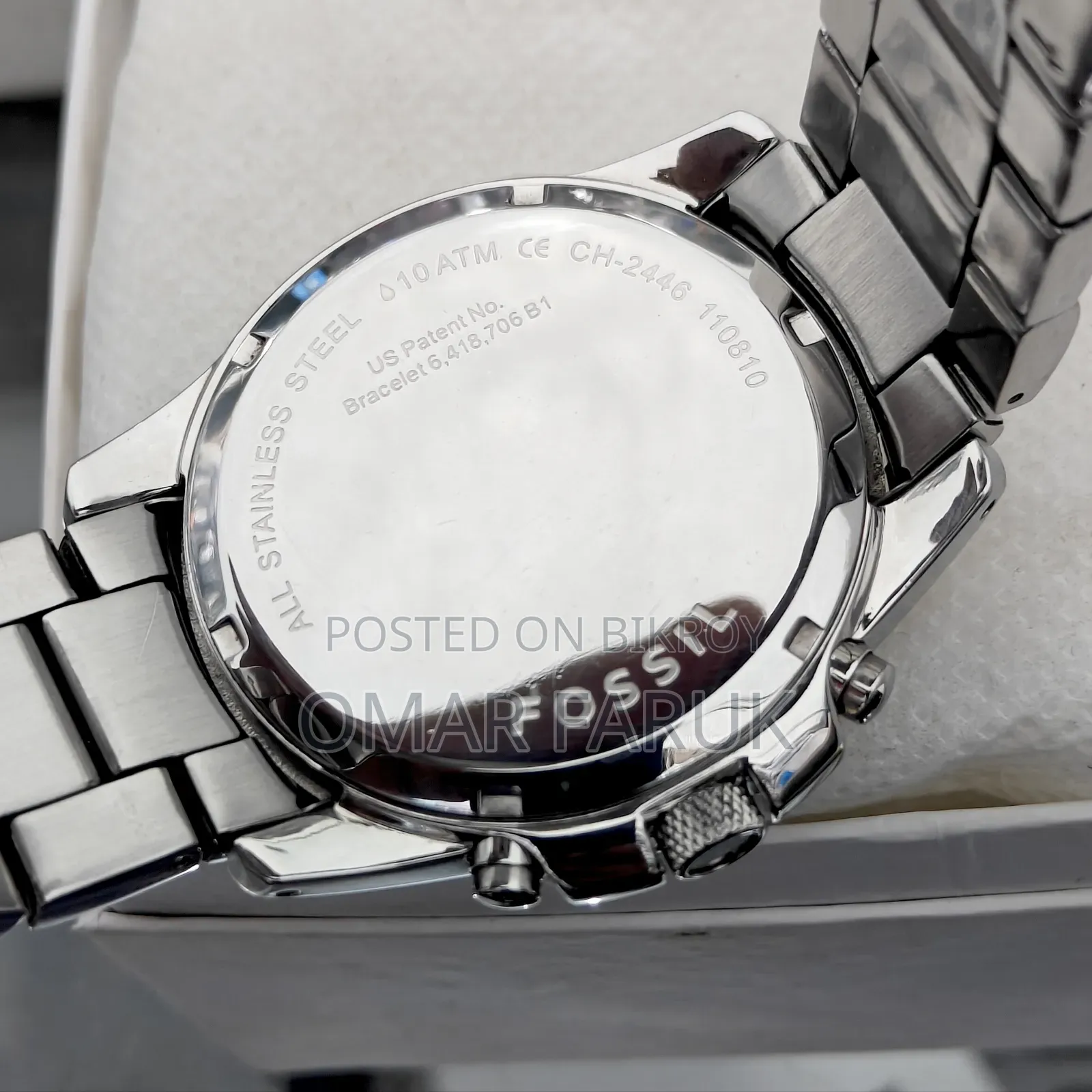 Fossil Chronograph Men's Steel Watch (CH-2446) - Fresh Condition