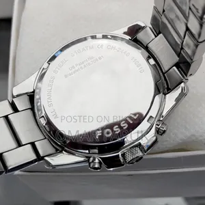 Fossil Chronograph Men's Steel Watch (CH-2446) - Fresh Condition