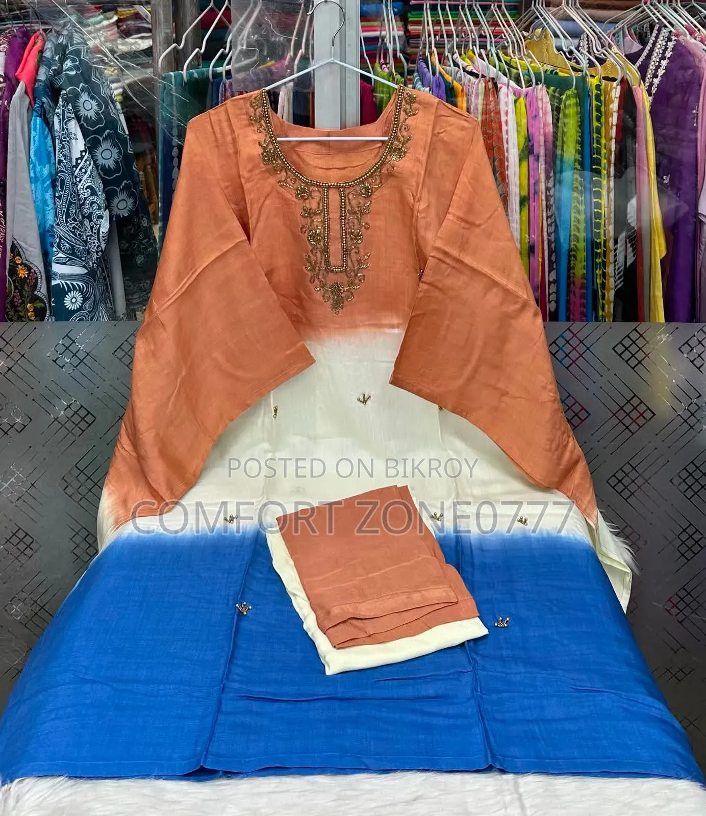 প্রিমিয়াম কারচুপি কাফতান 2 পিস💥