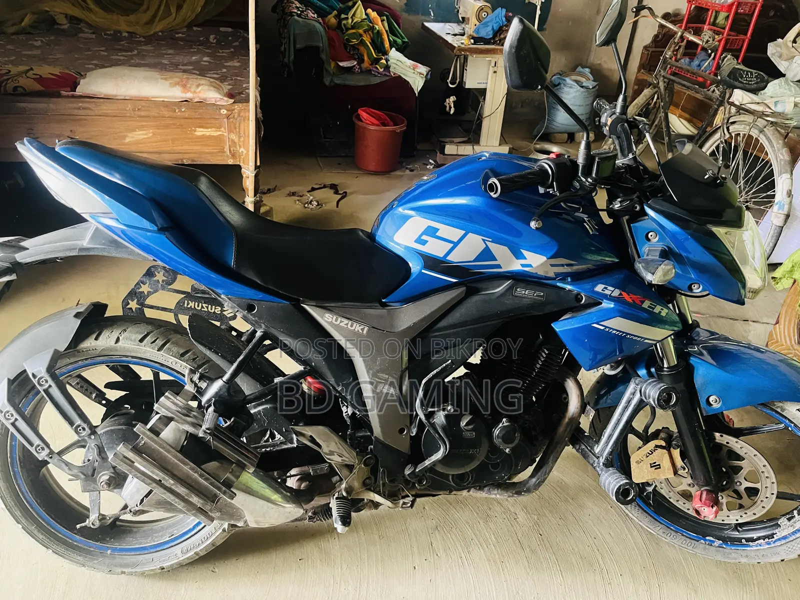 Suzuki Gixxer 2022 Blue