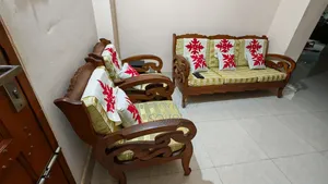 সেগুন কাঠের সোফা সেট
