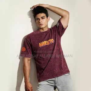 New Naruto Acid Washed Drop Shoulders!!😳