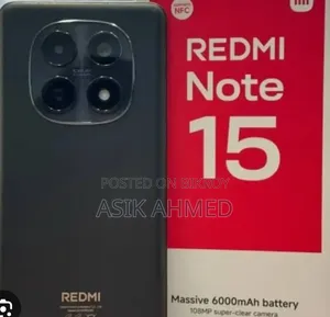 Xiaomi Redmi Note 15 256 GB Black