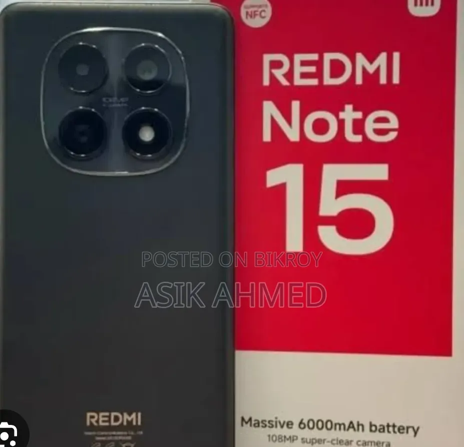 Xiaomi Redmi Note 15 256 GB Black