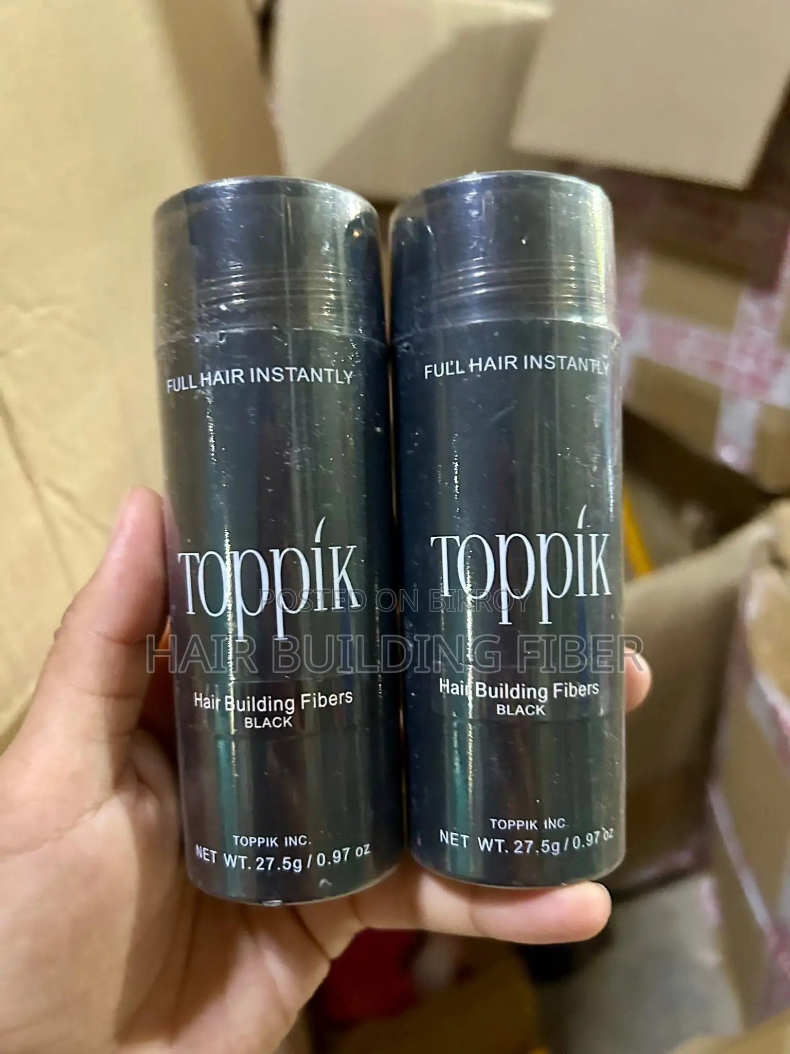 Toppik Hair Fibers (Black,Dark Brown) Premium