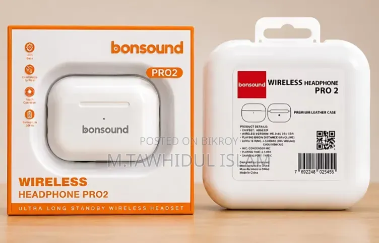 Bonsound Wireless Headphone Pro 2