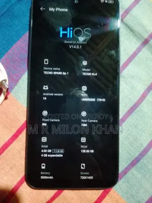 Tecno Spark Go 128 GB Black