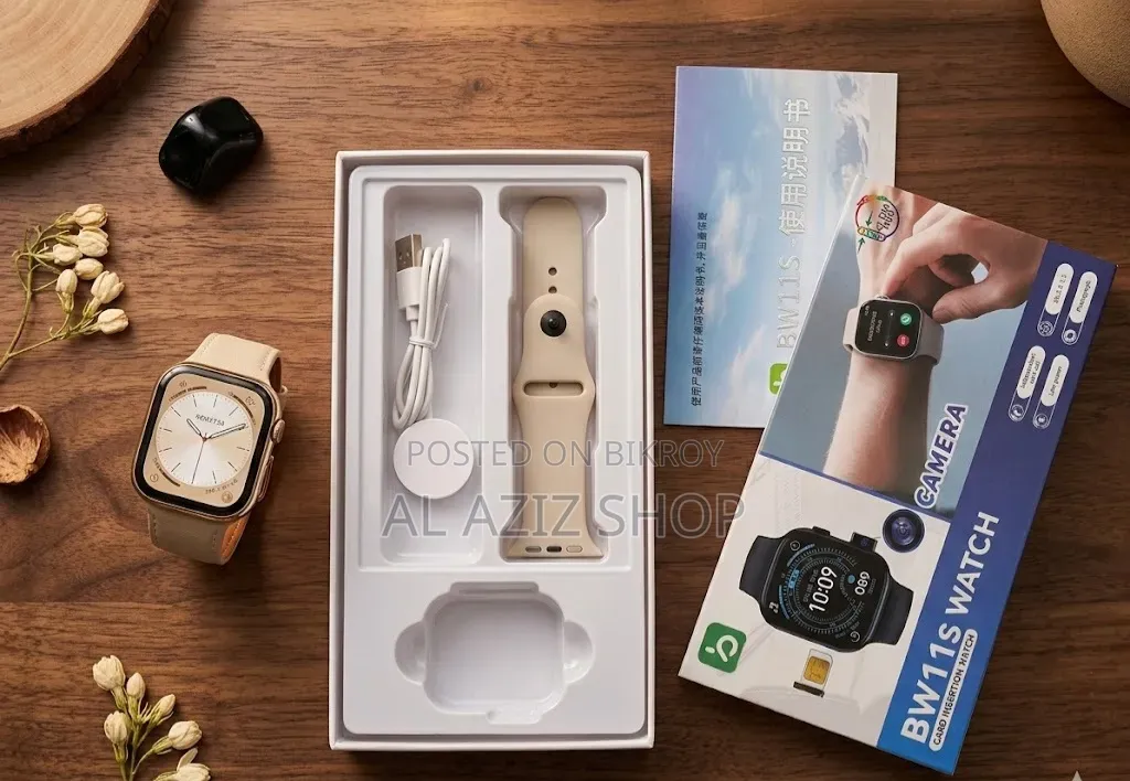 BW11S Smart Watch With Camera & SIM Support