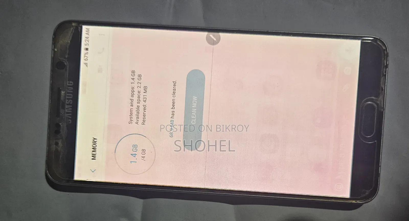 Samsung Galaxy Note 5 Duos 32 GB Rose Gold