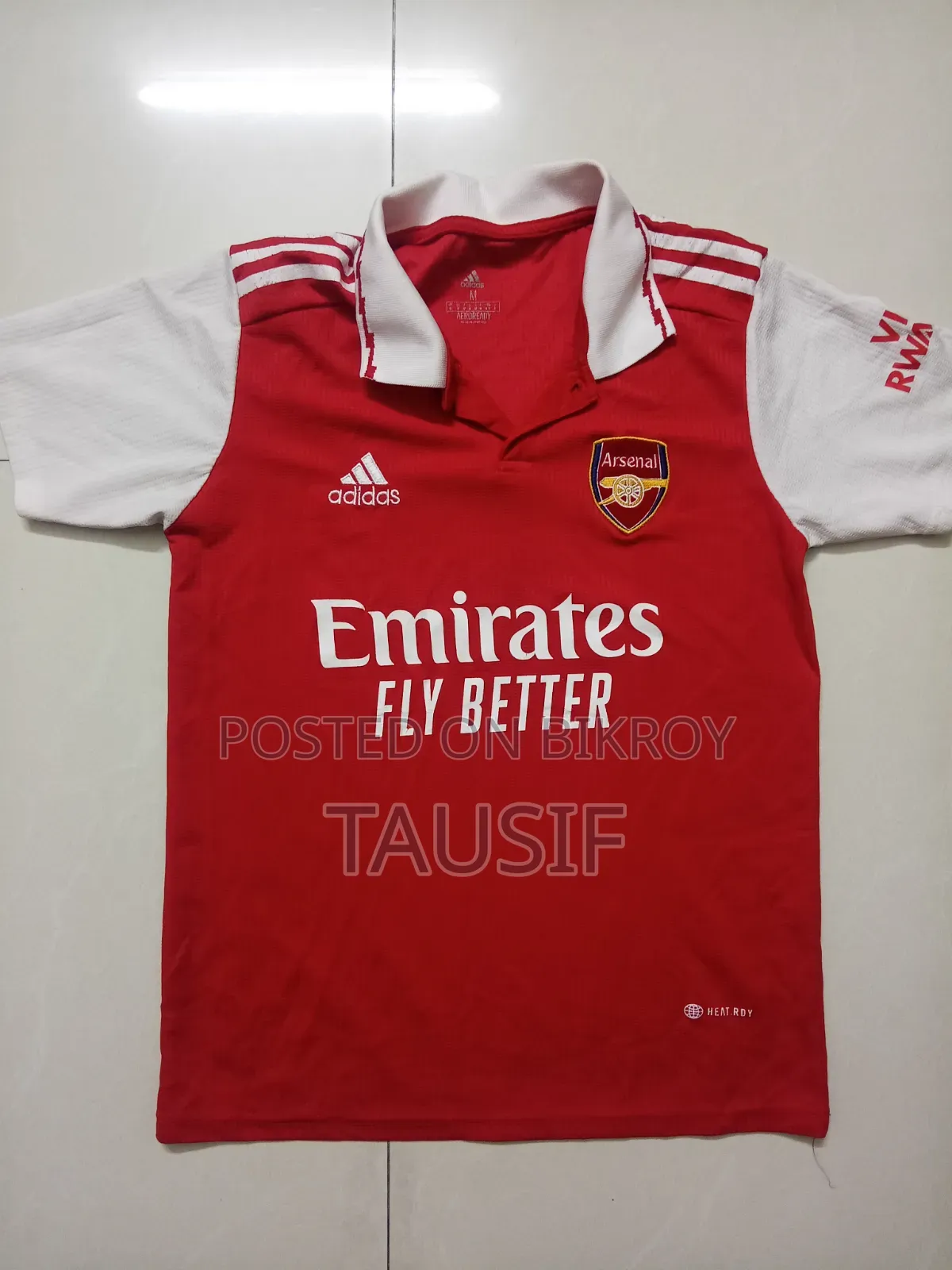 Arsenal + Bd Cricket Team Jersey
