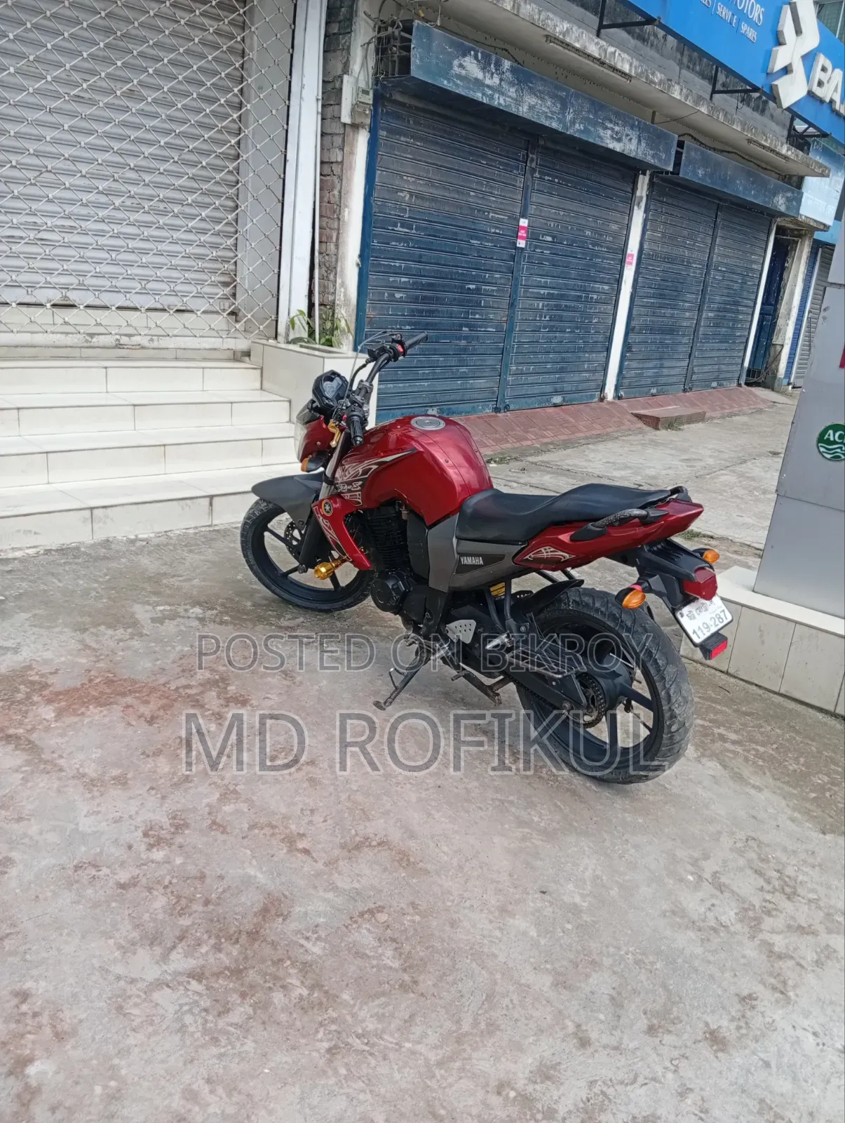 Yamaha FZS V2 2013 Red