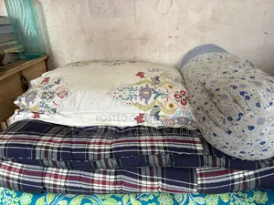 Single Bedspreads With One Head Pillow and With One Long Pillow