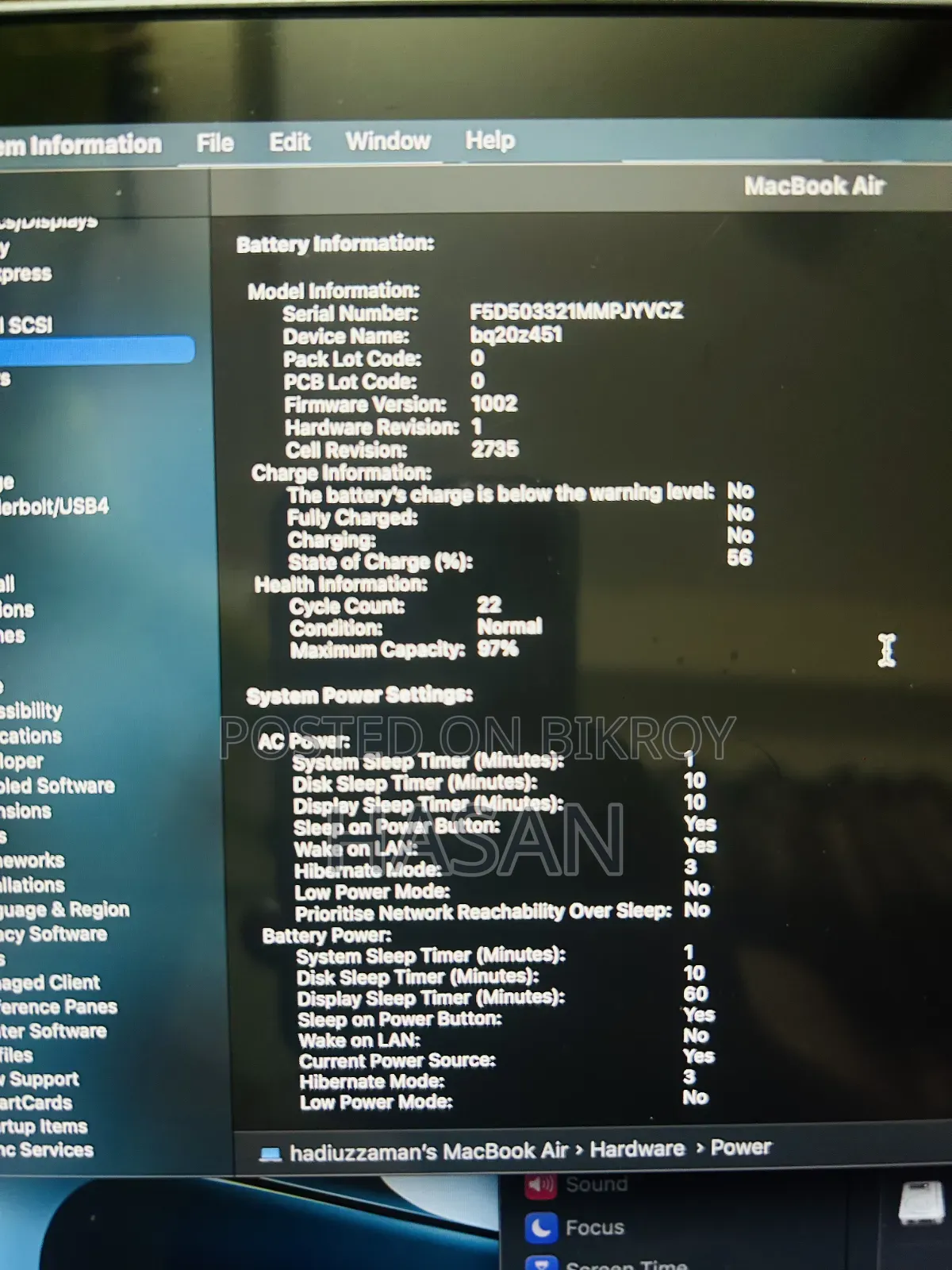 Laptop Apple MacBook Air 8GB Apple M1 SSD 256GB