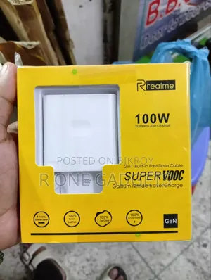 Realme 100w Supervooc Original Charger ⚡