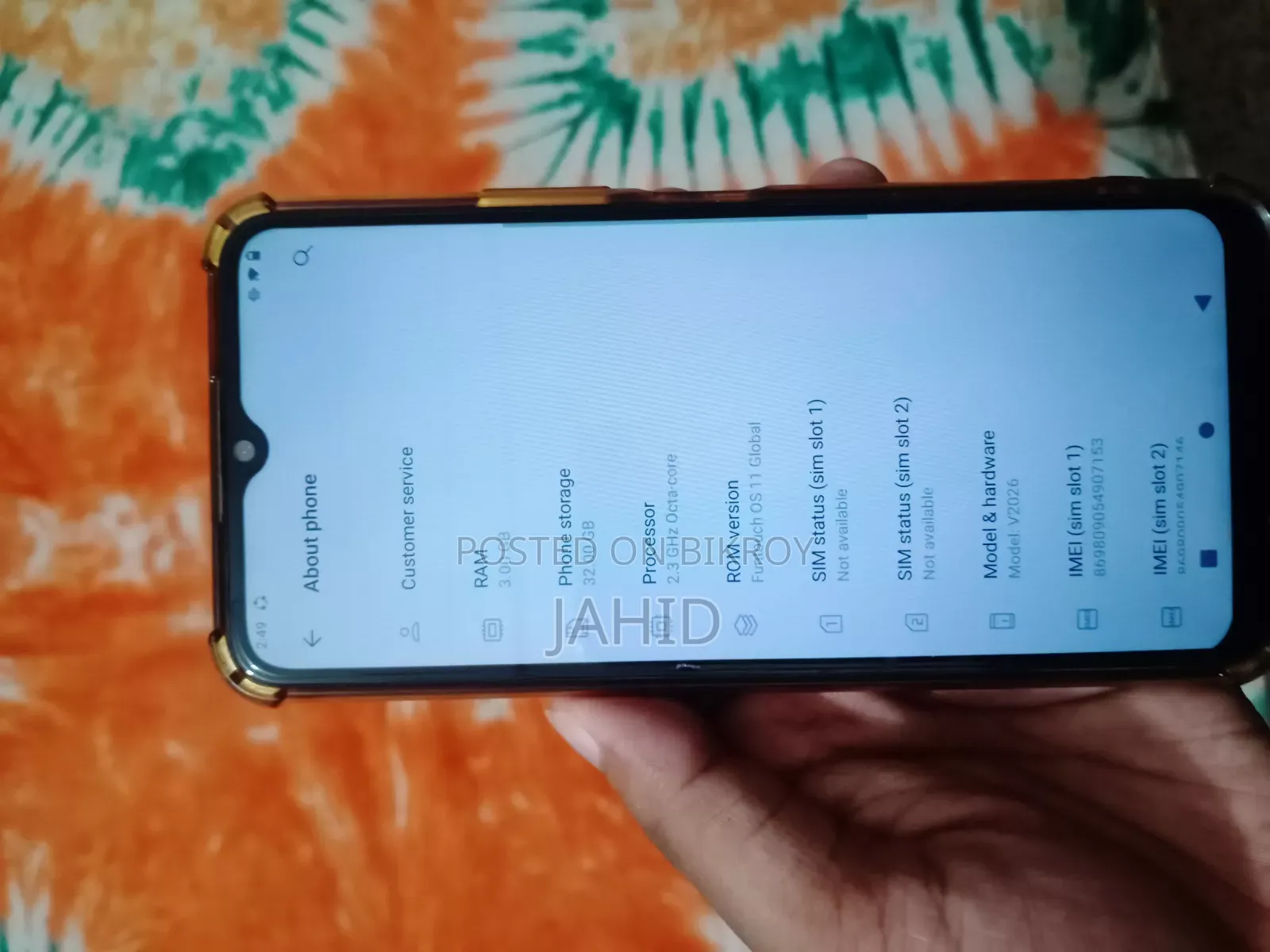 Vivo Y12s 32 GB Blue