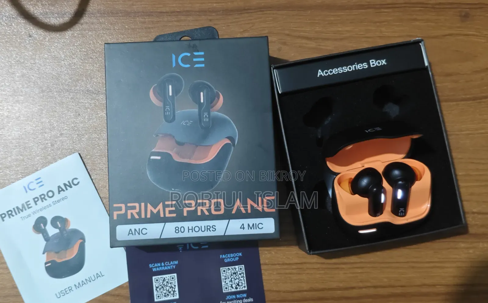 Ice Prime Pro Anc Earbuds