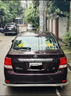 Toyota Axio 2012 Maroon