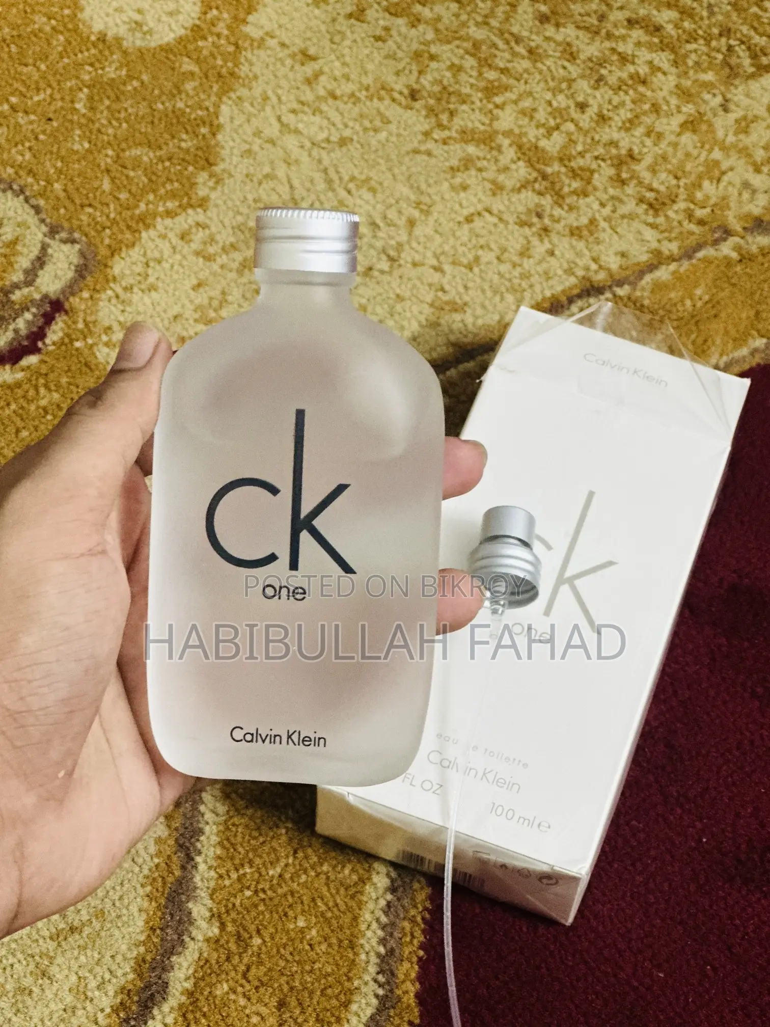 CK One Inspired Premium Perfume (100ml) - Unisex