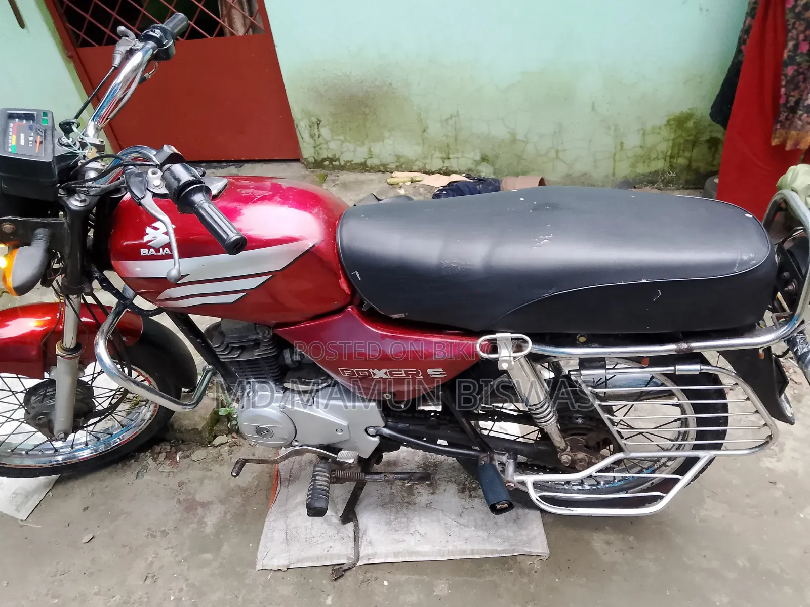 Bajaj Boxer 100 2008 Red