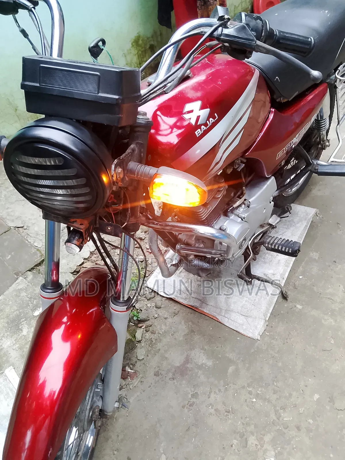 Bajaj Boxer 100 2008 Red