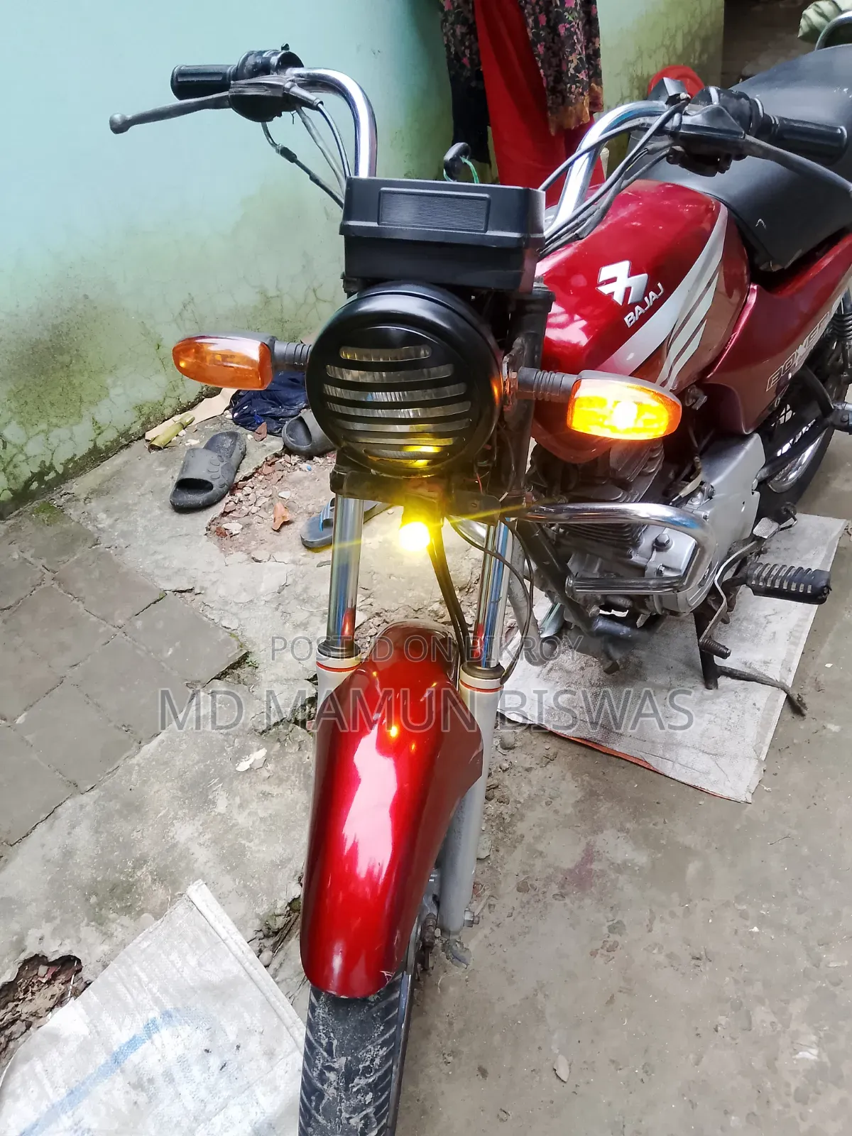 Bajaj Boxer 100 2008 Red