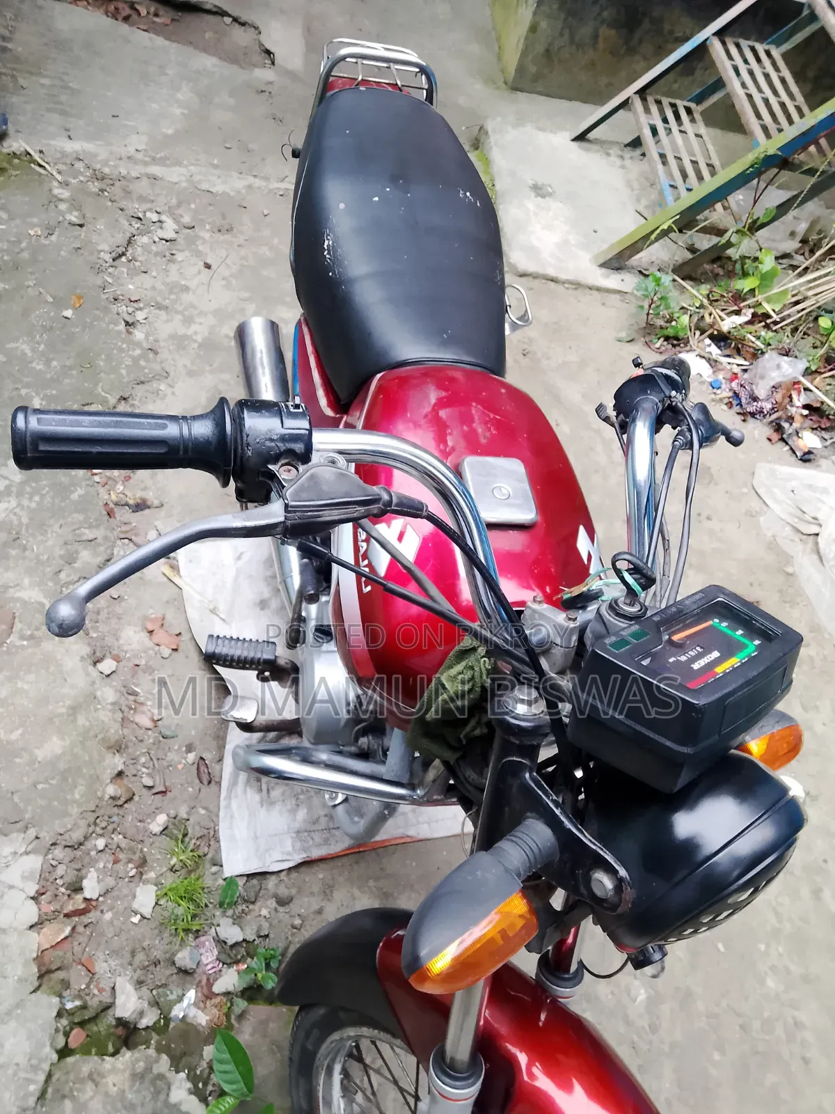 Bajaj Boxer 100 2008 Red