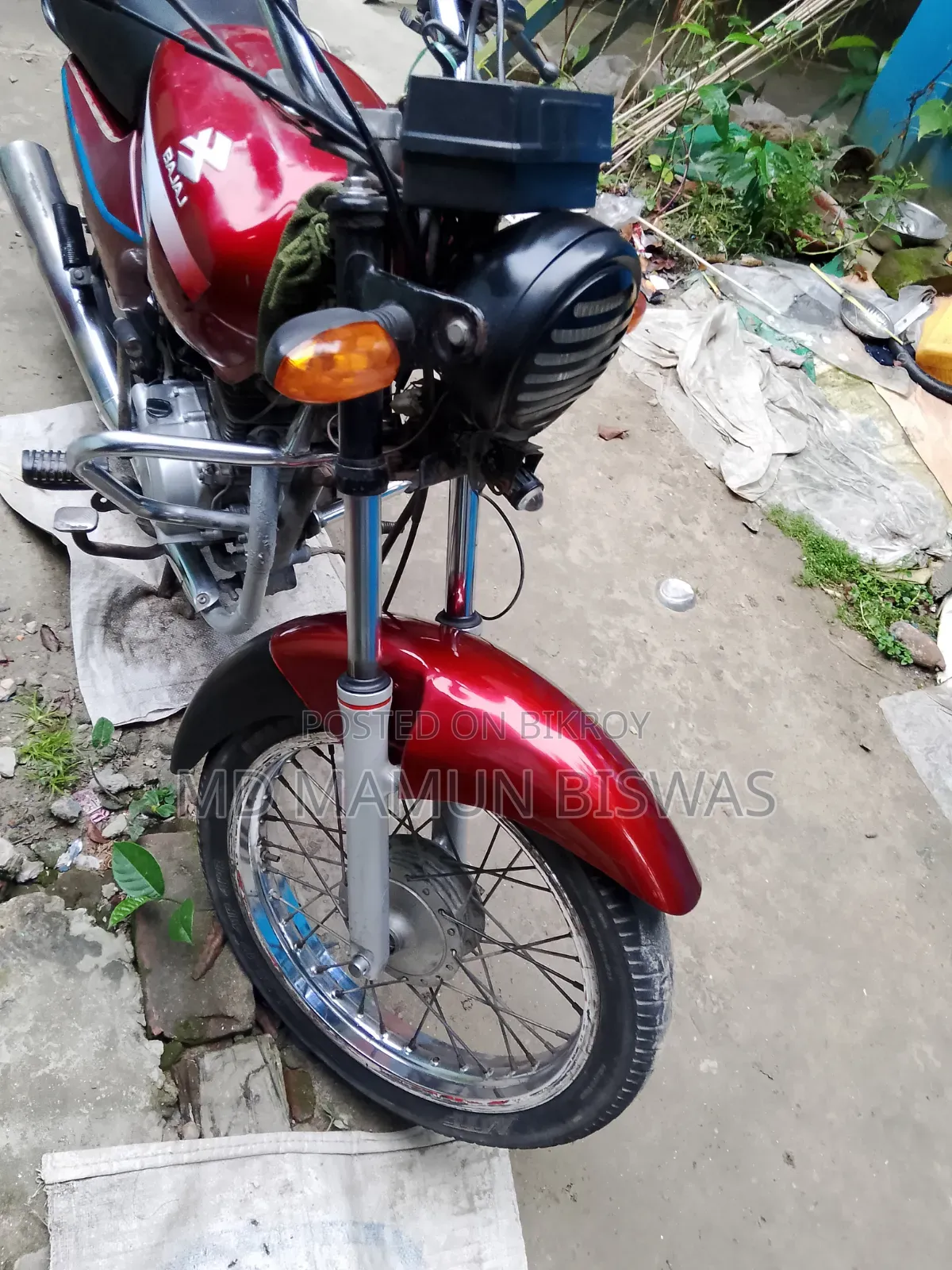 Bajaj Boxer 100 2008 Red