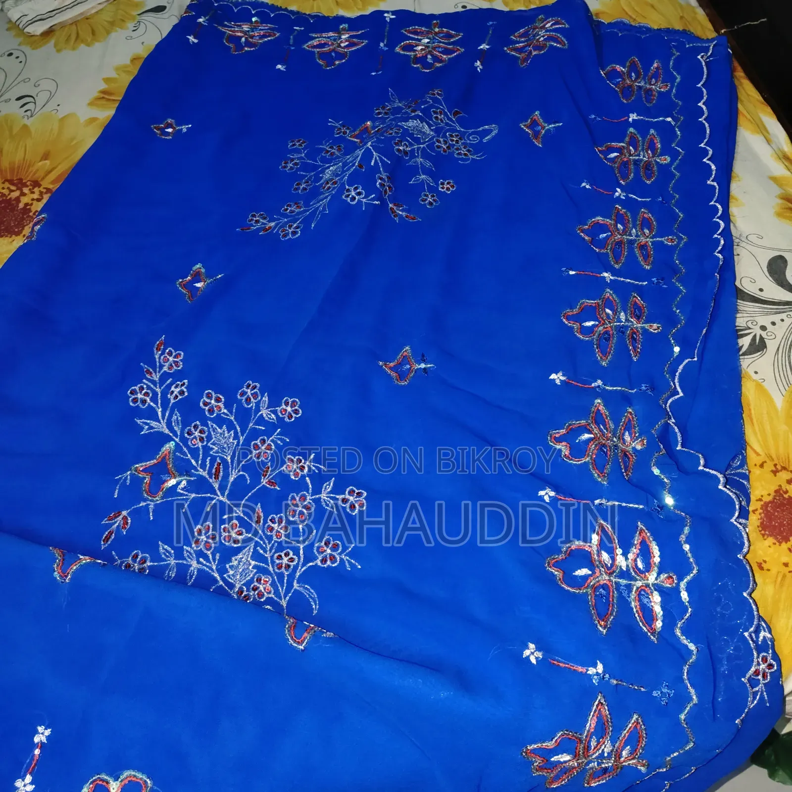 Ambroydery Saree