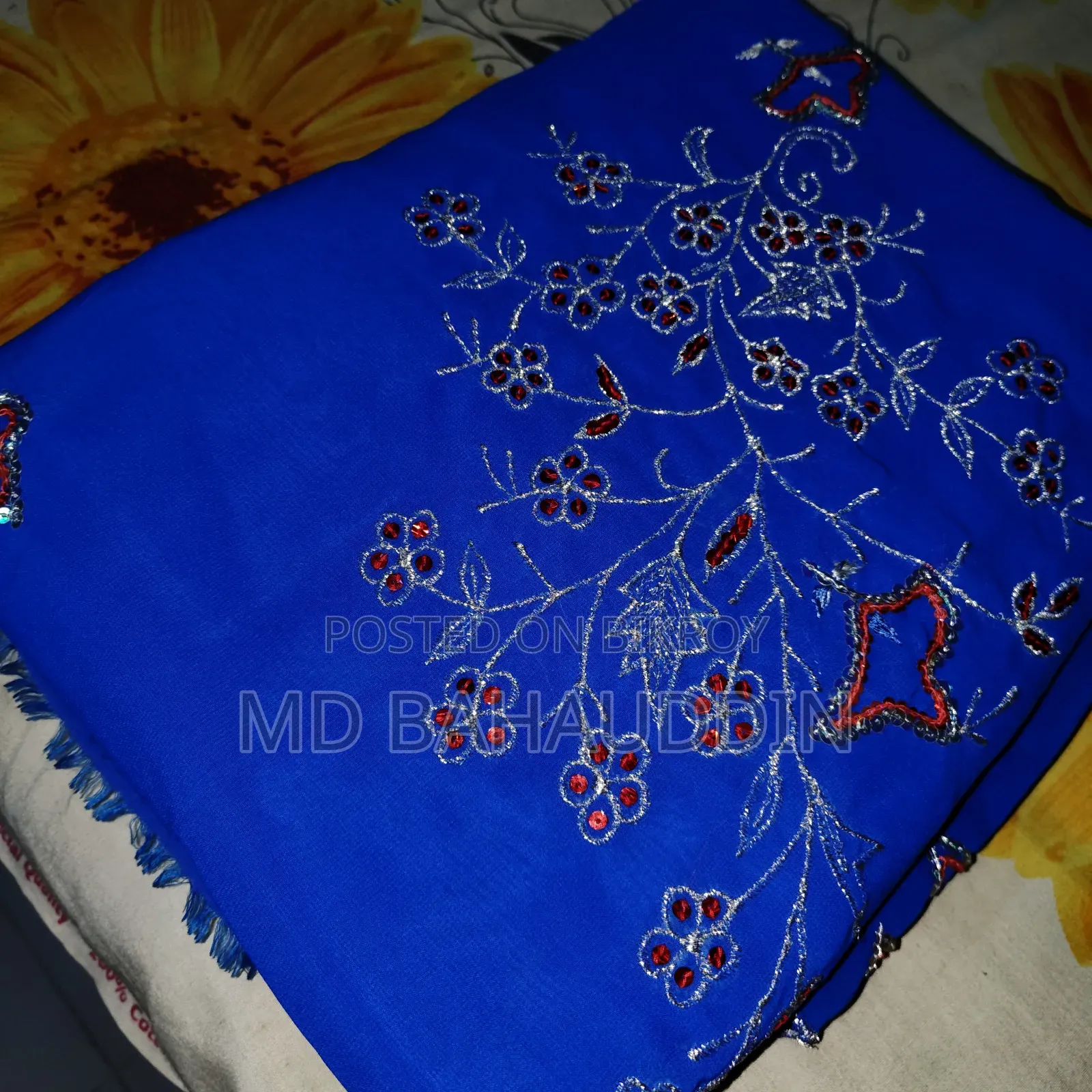 Ambroydery Saree